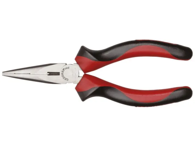 R28502160 Rechte rondbek tang 160mm 2-componenten handvat