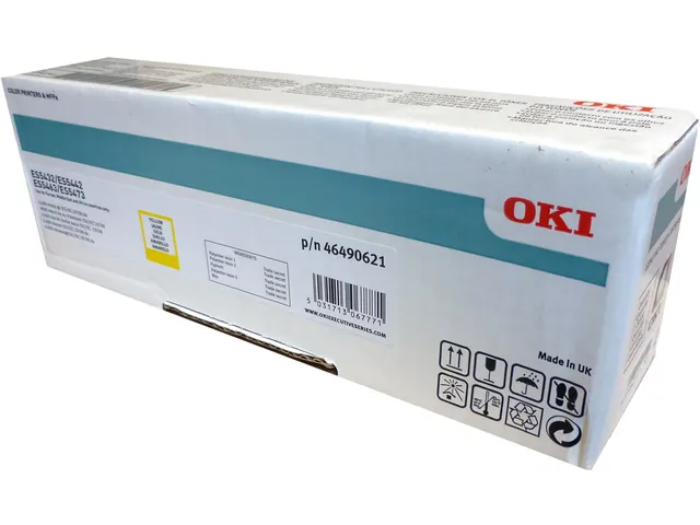 46490621 OKI ES toner yellow 6000pages