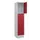 lockerkast,HxBxD 1950x400x500mm,1x3vakken,vak B 400mm,cil.-slot,sokkel