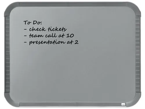 Whiteboard Nobo Slim Line 22x28cm Zilver