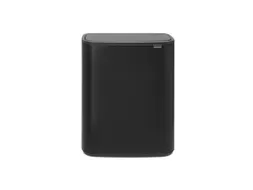 Afvalbak Bo Touch Bin 60 Liter Mat Zwart