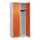 locker,HxBxD 1850x800x500mm,2vak,vak B 400mm,draaigrendel