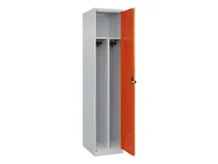 locker voor scheiding van kleding,HxBxD 1850x400x500mm,1vak