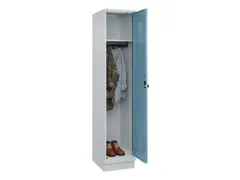 locker,HxBxD 1950x400x500mm,1vak,vak B 400mm,draaigrendel,sokkel