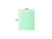 50 dossiermappen met 2 kleppen SUPER 250 - 24x32cm-Lichtgroen