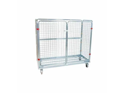 rolcontainer,draagverm. 500kg,HxLxB 1400x620x1500mm,nuttige H 1190mm