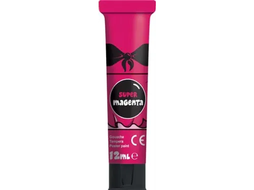 Color'Peps plakkaatverf, 12ml, 12 tubes assorti