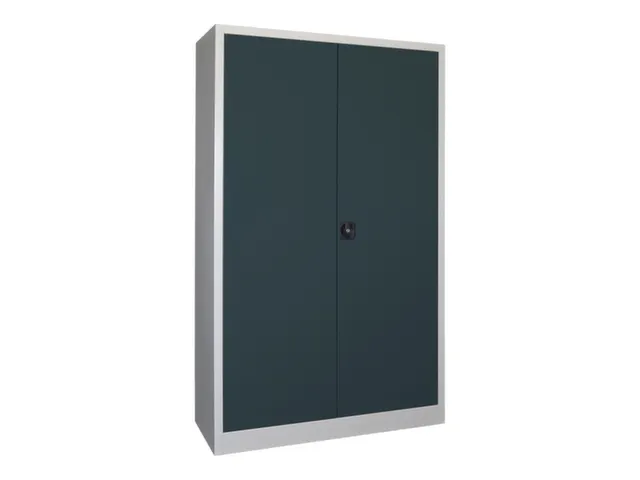 grootvolumekast met openslaande deuren,RAL7035,front RAL7016