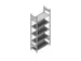 rayonnage pour classeurs,rayonnage départ,HxlxP 1750x810x335mm