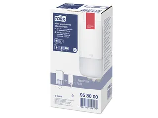 Tork 958000 Startpakket M1 Mini Centerfeed dispenser + refill - 1
