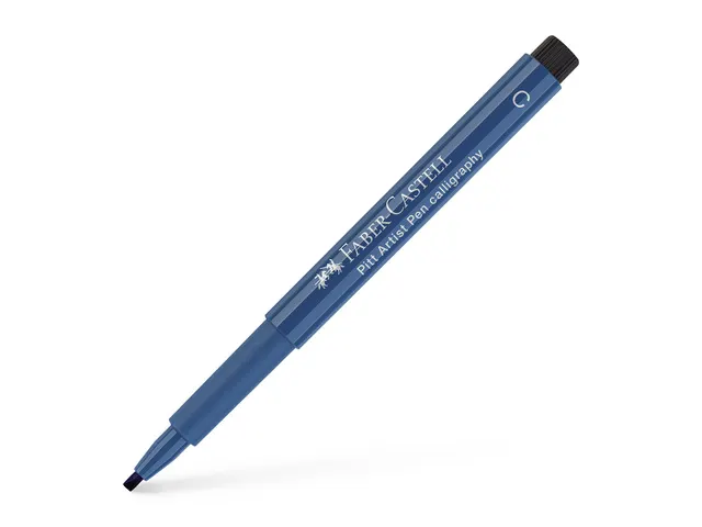 Kalligrafiepen Faber-Castell Pitt C 247 indanthreen blauw