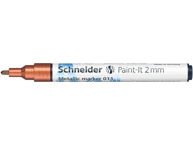 Metallic marker Schneider Paint-It 011 2mm koper metallic