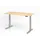 Elektrisch in hgte vst. zit-sta-bureau,HxBxD 640-1290x1600x800mm