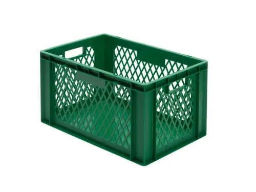 Euronorm-Stapelbak 61l H X L X B 320x600x400mm Groen
