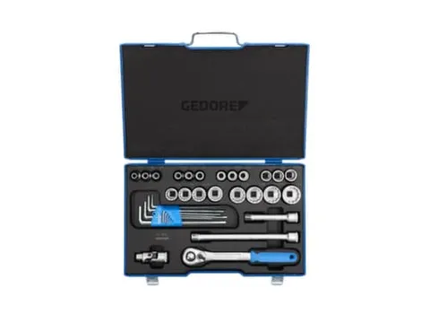 D 19 WAU-20 Dopsleutelset 1/2 inch 31-delig UD 5/16-1.1/4 inch