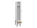 locker met bank,voor scheiding van kleding,HxBxD 2120x300x815mm,1vak