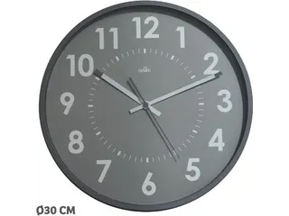 Wandklok Quartz 30 Cm Grijs - 1