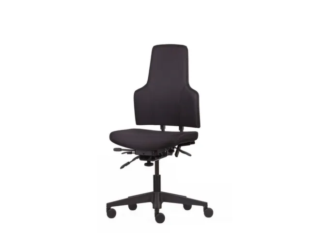 Chaise de bureau pivotant A360-WS Contact permanent Noir