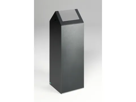 Afvalverzamelaar Zelfblussend 89 Liter 1045X320X320Mm Klemring Zilver