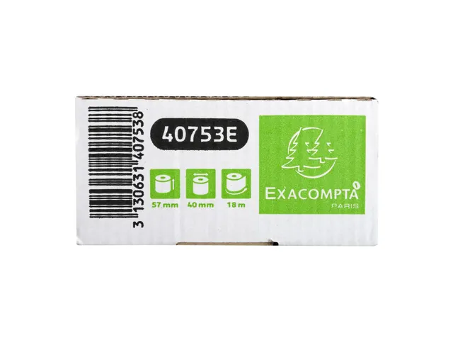 Papierrol zonder fenol voor bankkaartterminals 57x40mm