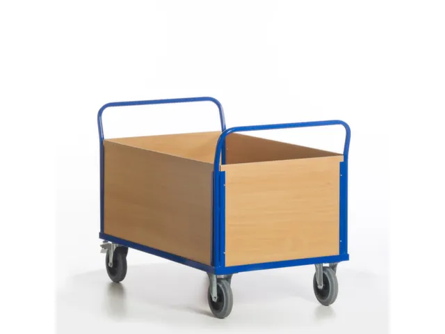 chariots à quadruple paroi,force 600kg,plateau Lxl 1200x770mm