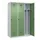 locker voor scheiding van kleding,HxBxD 1850x1200x500mm,3vak