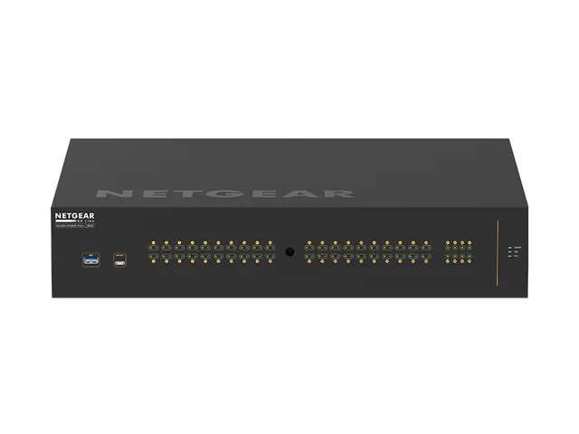 NETGEAR GSM4248UX, Managed, L2/L3, Gigabit Ethernet (10/100/1000), Pow