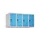 opzetkast,v. locker,4vak.,vak B 250mm,HxBxD 500x1000x500mm,vleugeldeur