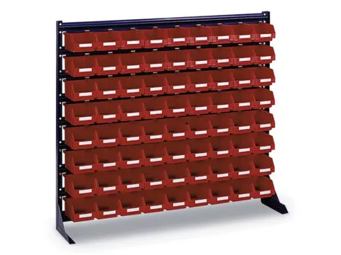 Magazijnstelling 900x1020x200mm 72zichtbakken 160x102x75mm