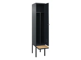 locker voor scheiding van kleding,HxBxD 2120x400x815mm,1vak - 2