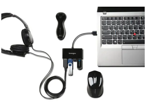 Hub Kensington USB 2.0 4-poorts