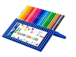 Kleurpotloden Staedtler Ergosoft 157 driekantig 24 stuks assorti