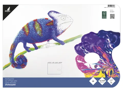Afscheurpalet Kangaro A3 36 vel 50 grams papier 3-zijdig gelijmd
