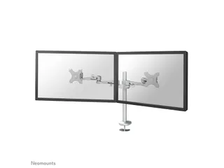 Monitorarm FPMA-D935DG 2 Schermen tot 27 inch Doorvoer Zilver - 3