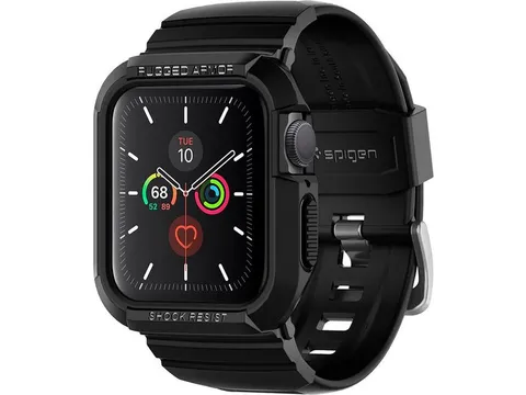 Spigen Case ACS00546 Apple Watch 5/4 40mm Rugged Armor Pro zwart