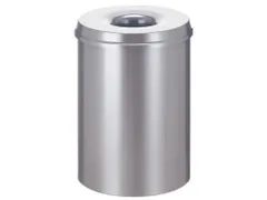 Vlamdovende Papierbak 30 Liter Zilver