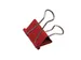 Papierklem Foldback mauly 214 Rood 19mm 12 Stuks