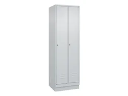 locker,HxBxD 1950x600x500mm,2vak,vak B 300mm,cil.-slot,sokkel