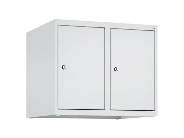 opzetkast,v. locker,2vak.,vak B 300mm,HxBxD 500x600x500mm,vleugeldeur
