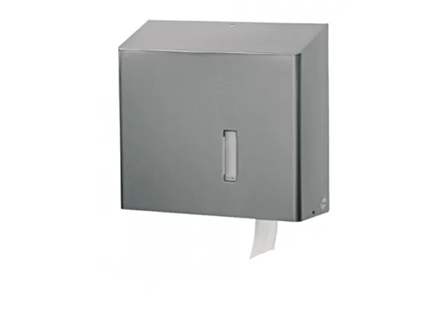 Toiletpapierdispenser FFP RVS voor Maxi Jumborol Toiletpapier