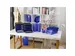 Module de classement Big Box 4 tiroirs Iderama - Bleu royal