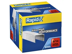 Nieten Rapid 9/14 gegalvaniseerd super strong 5000 stuks