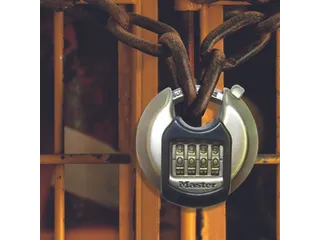 Hangslot MasterLock M40EURDNUM Excell combinatieslot staal 70mm - 2