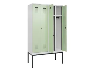 locker voor scheiding van kleding,HxBxD 2120x1200x500mm,4vak - 1