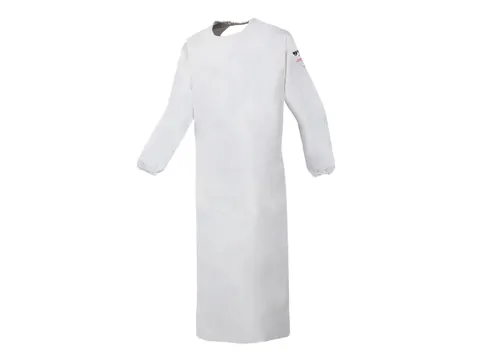 Sioen Boulogne 8133 schort, wit, maat 2XL, per stuk