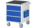 gereedschapswagen 795x580x650mm metaalblad 450kg 3 laden RAL5010