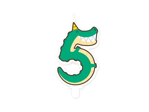 Jungle candle 5 Crocodile