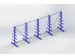 Rayonnage Canitlever Universel Double Face Hxlxp 2000X5400X1090Mm
