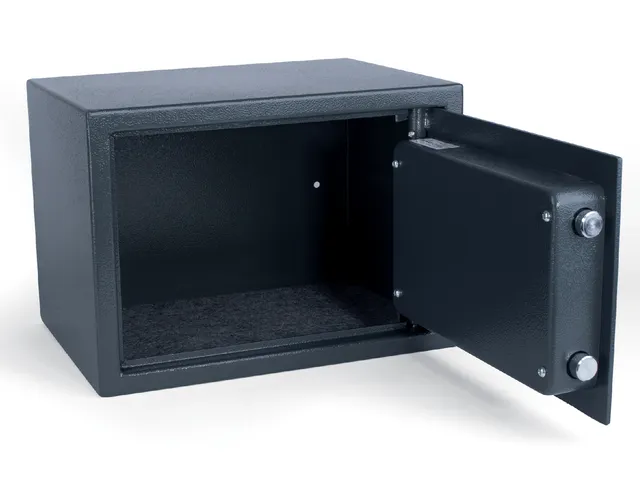 Kluis Pavo 352x250x250mm met stersleutel donkergrijs