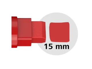 Acrylmarker Schneider Paint-It 330 15mm rood - 6